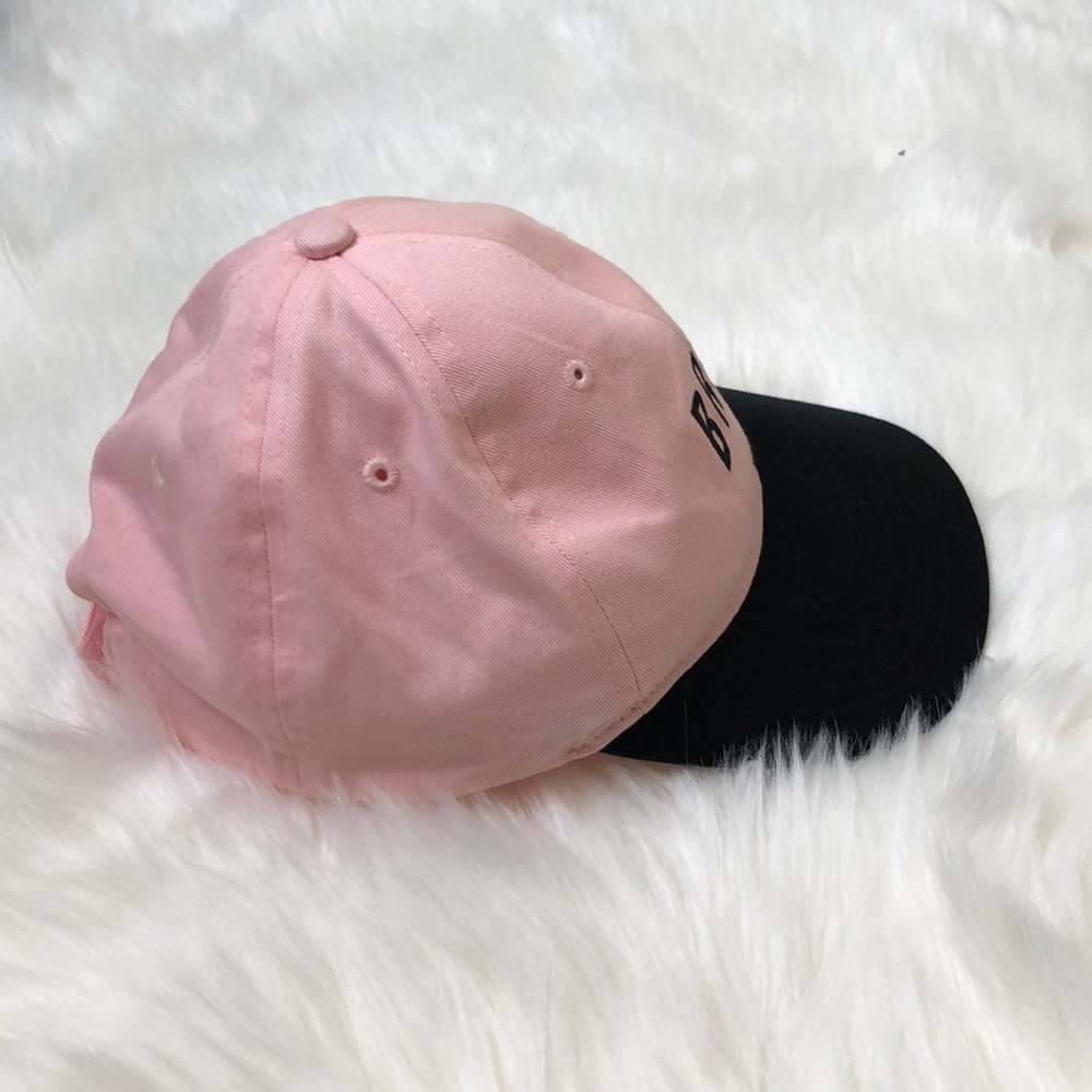 BRB Black and Pink Fashion Hat - Picture 2 of 4